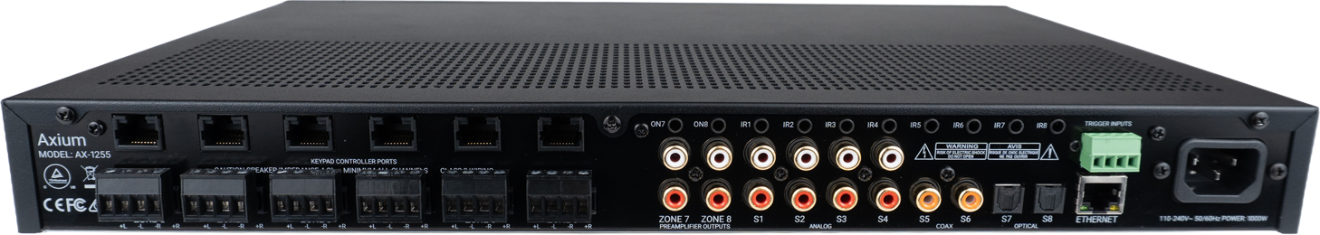 AX-1255 rear connections